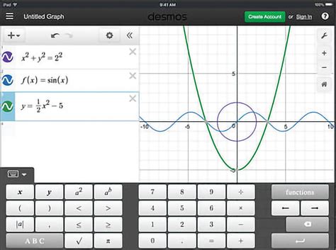 Fortune's Algorithm (for Voronoi diagrams) Desmos. . Desmos calculator graphing